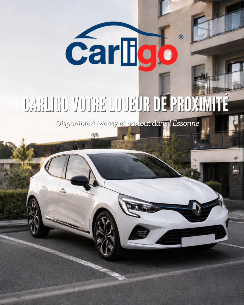 Location de voiture à Massy : louez votre voiture près de Massy TGV avec Carligo