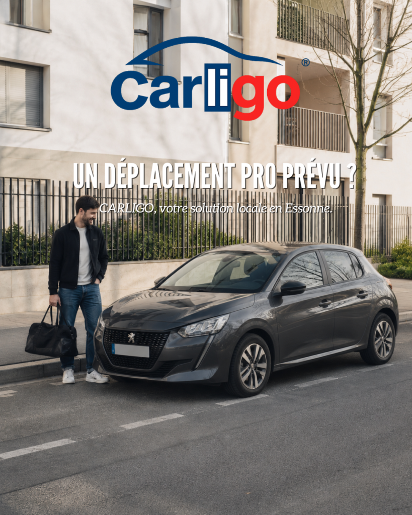 Location de voiture pour un déplacement professionnel la solution pour les entreprises de l’Essonne